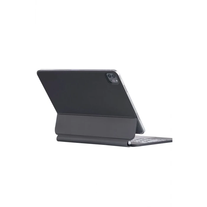 Newface Apple iPad Pro 13 (2024) Kılıf X9P Magic Manyetik Klavyeli Tablet Kılıfı - Siyah