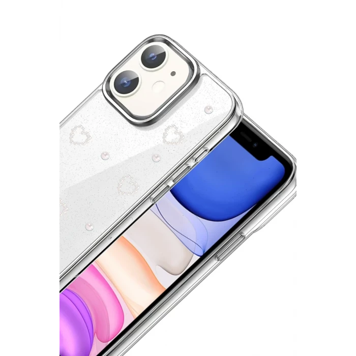 Newface Apple iPhone 11 Fiyonk Desenli Kapak - Desen 10