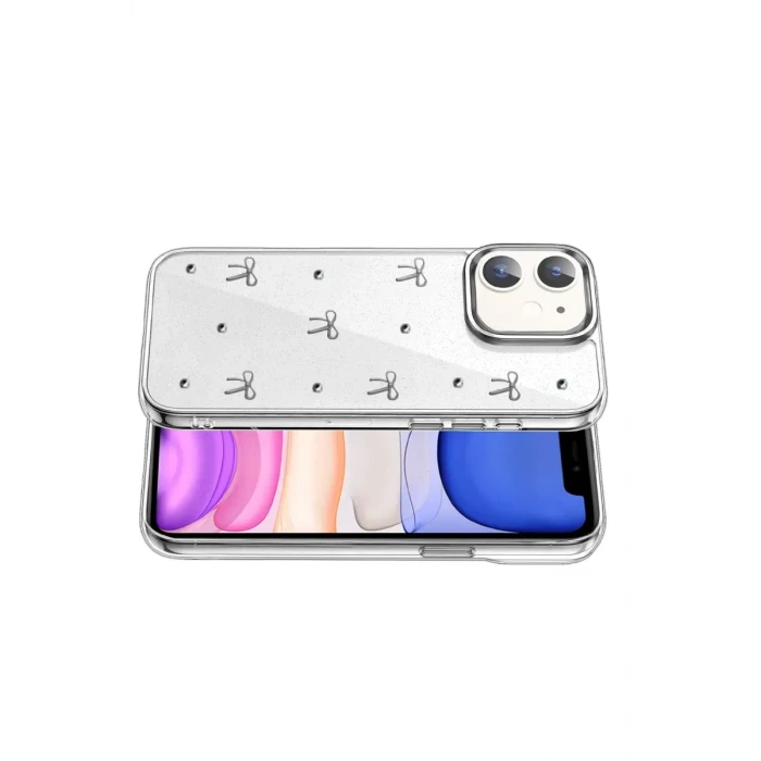 Newface Apple iPhone 11 Fiyonk Desenli Kapak - Desen 5