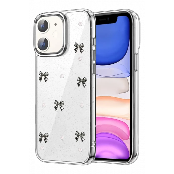 Newface Apple iPhone 11 Fiyonk Desenli Kapak - Desen 8