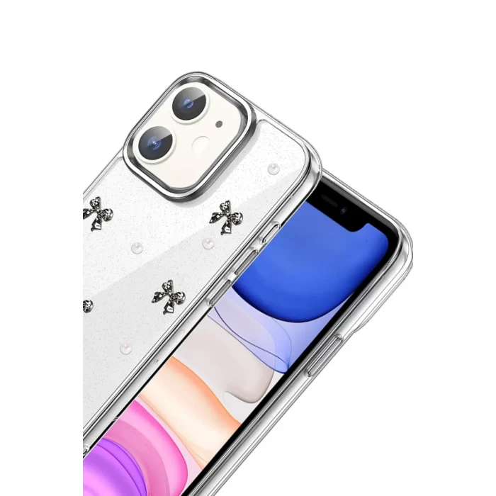 Newface Apple iPhone 11 Fiyonk Desenli Kapak - Desen 8