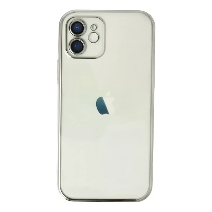 Newface Apple iPhone 11 Kılıf Razer Lensli Silikon - Gümüş