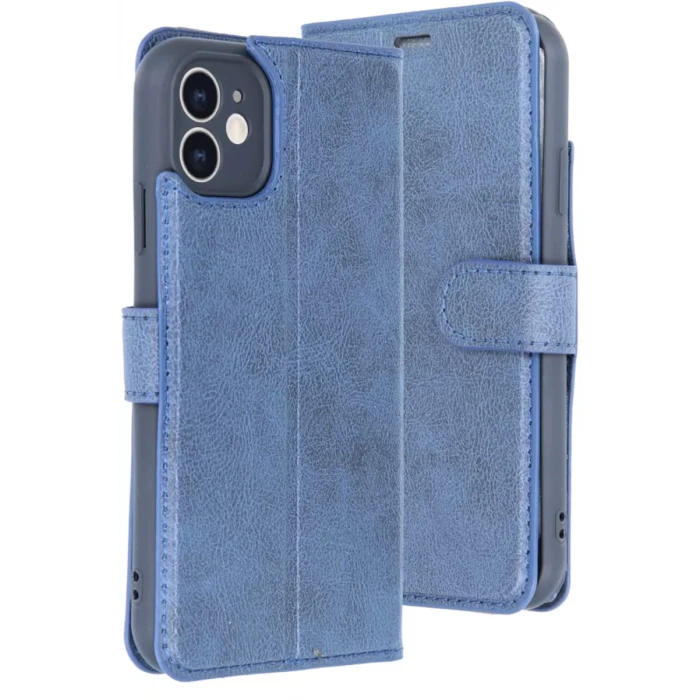 Newface Apple iPhone 11 Kılıf Trend S Plus Kapaklı Kılıf - Lacivert