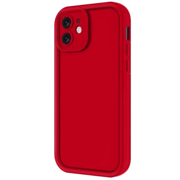 Newface Apple iPhone 11 Kılıf Viera Silikon - Kırmızı