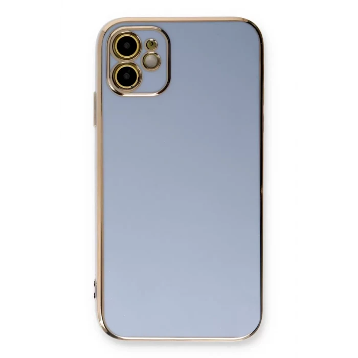 Newface Apple iPhone 11 Kılıf Volet Silikon - Mavi