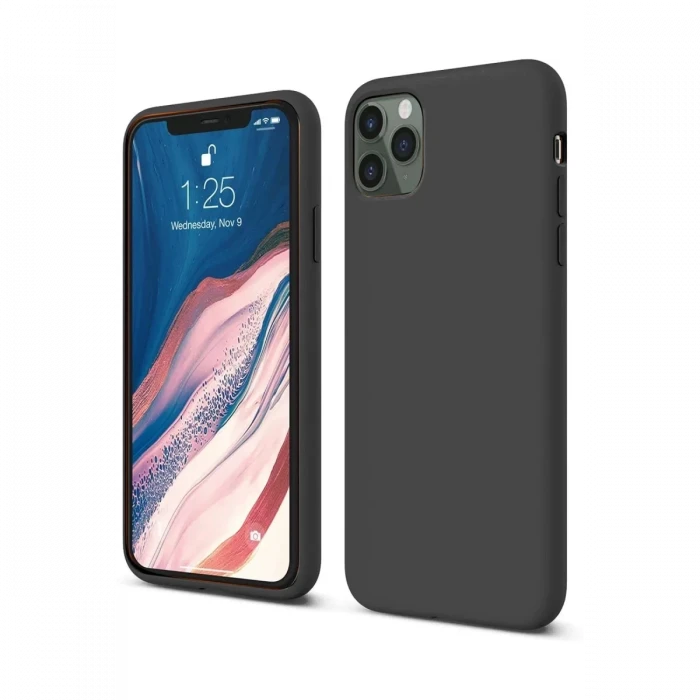 Newface Apple iPhone 11 Pro Kılıf First Silikon - Siyah