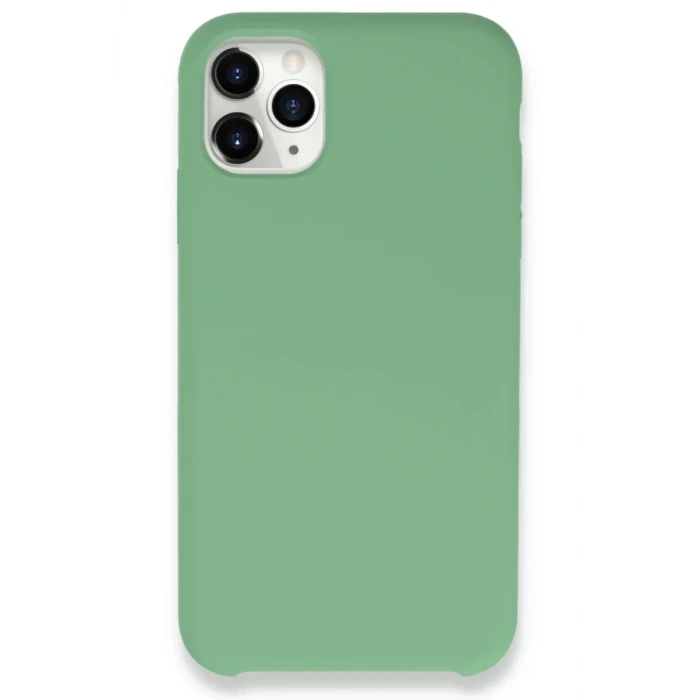 Newface Apple iPhone 11 Pro Kılıf Lansman Legant Silikon - Yeşil