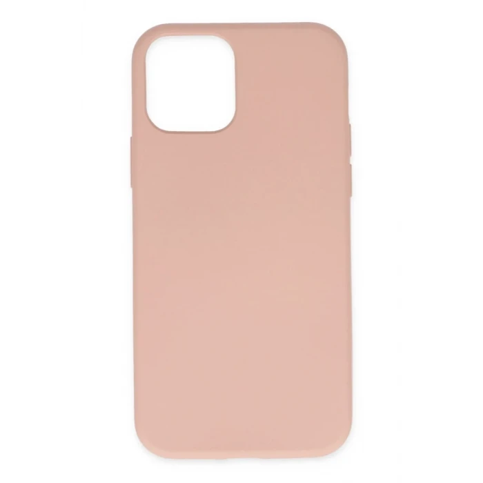 Newface Apple iPhone 11 Pro Kılıf Nano içi Kadife Silikon - Pudra