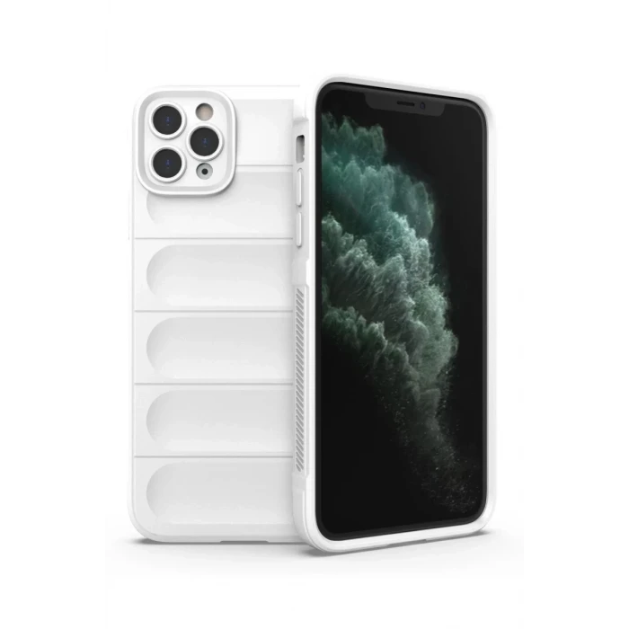 Newface Apple iPhone 11 Pro Kılıf Optimum Silikon - Krem
