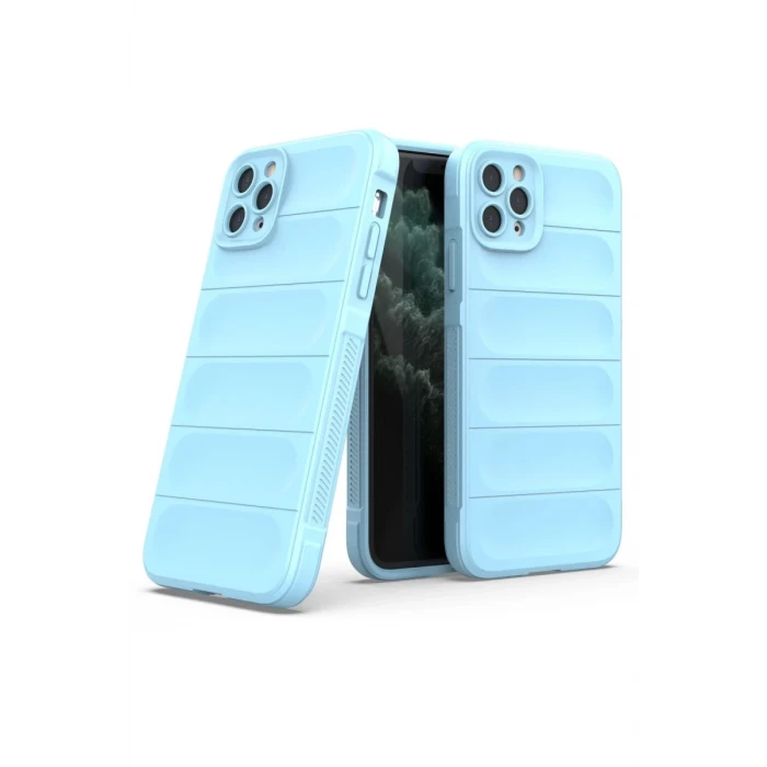 Newface Apple iPhone 11 Pro Kılıf Optimum Silikon - Sky Blue
