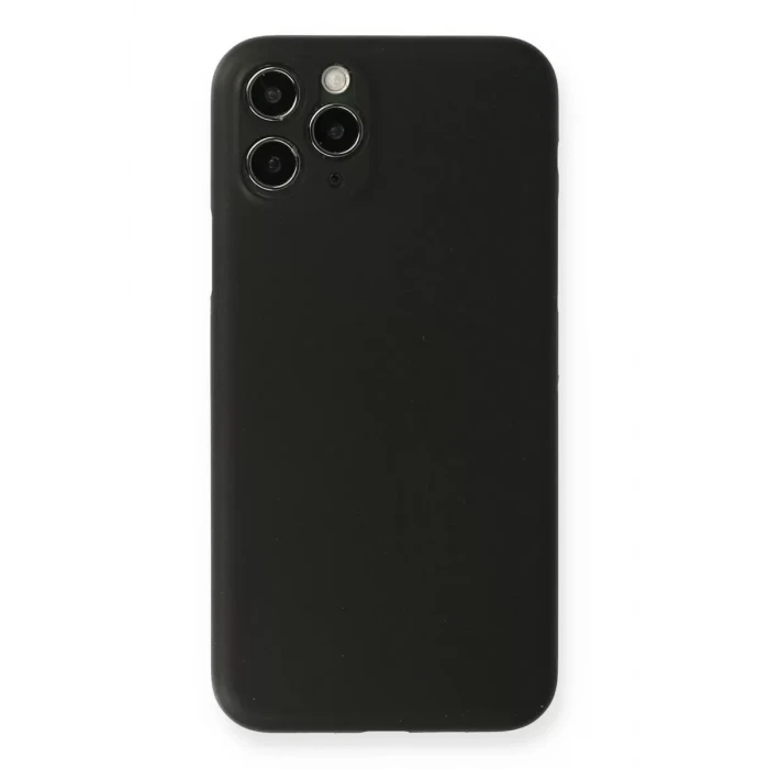 Newface Apple iPhone 11 Pro Kılıf PP Ultra İnce Kapak - Siyah