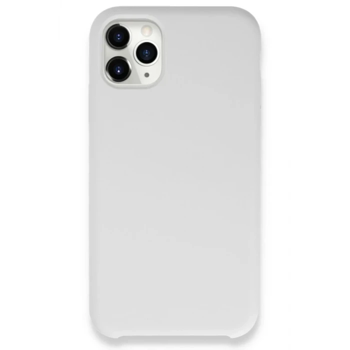Newface Apple iPhone 11 Pro Max Kılıf Lansman Legant Silikon - Beyaz