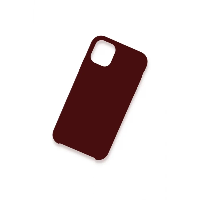Newface Apple iPhone 11 Pro Max Kılıf Lansman Legant Silikon - Bordo