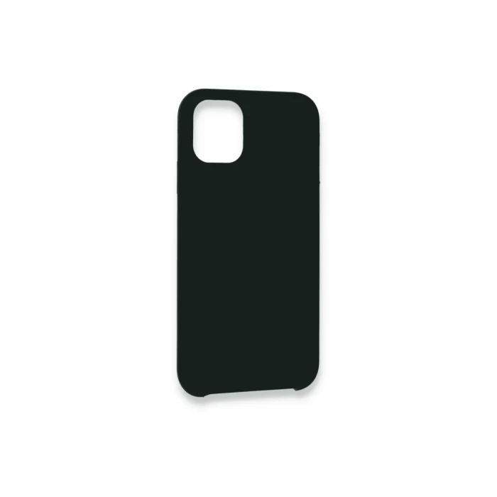Newface Apple iPhone 11 Pro Max Kılıf Lansman Legant Silikon - Koyu Yeşil