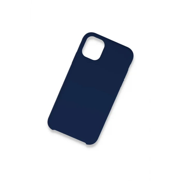 Newface Apple iPhone 11 Pro Max Kılıf Lansman Legant Silikon - Lacivert