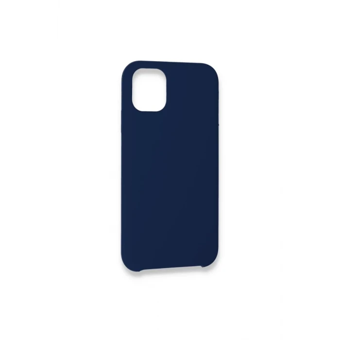 Newface Apple iPhone 11 Pro Max Kılıf Lansman Legant Silikon - Lacivert