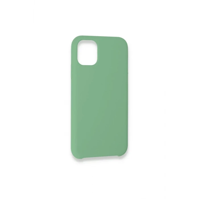 Newface Apple iPhone 11 Pro Max Kılıf Lansman Legant Silikon - Yeşil