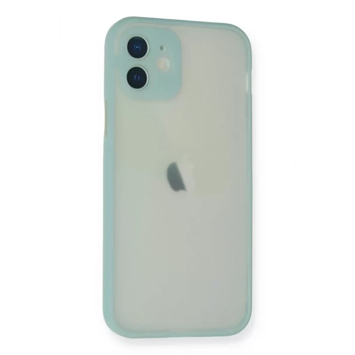 Newface Apple iPhone 11 Pro Max Kılıf Montreal Silikon Kapak - Turkuaz