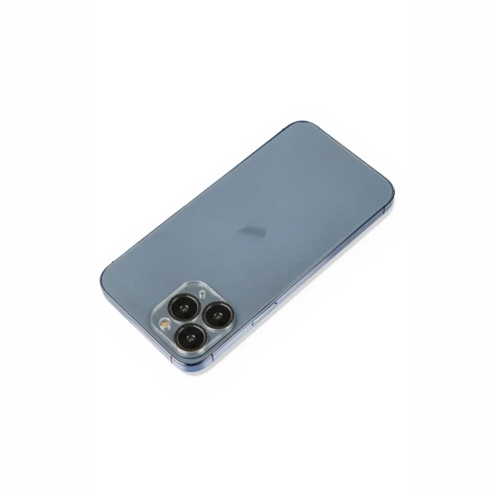 Newface Apple iPhone 11 Pro Shine Kamera Lens Koruma Cam - Siyah