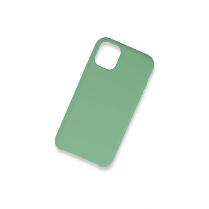 Newface Apple iPhone 12 Kılıf Lansman Legant Silikon - Yeşil