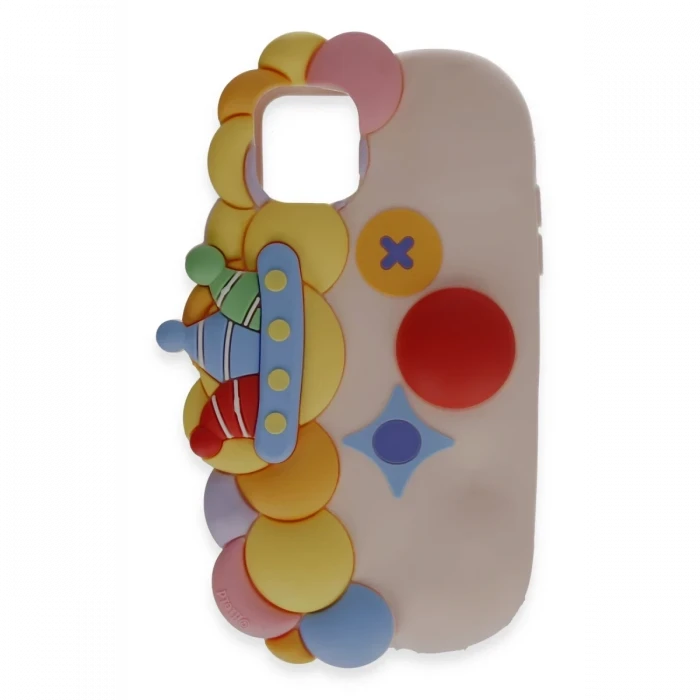 Newface Apple iPhone 12 Kılıf Poky Karakter Silikon Kapak - Desen 7