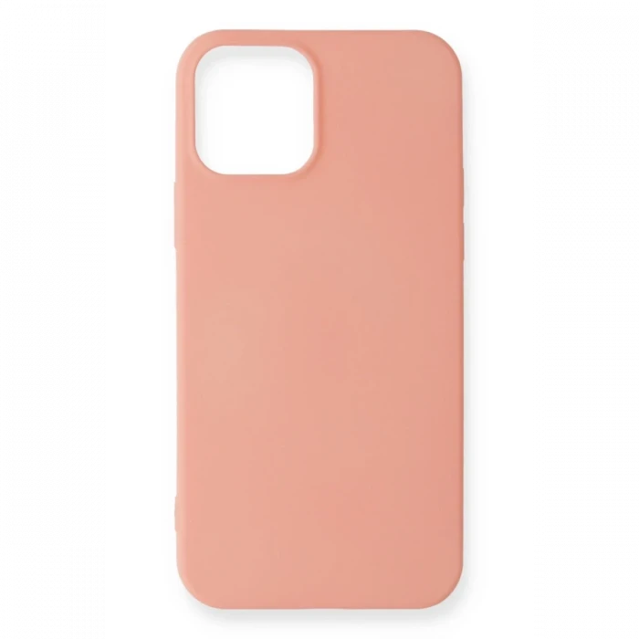 Newface Apple iPhone 12 Mini Kılıf First Silikon - Pudra