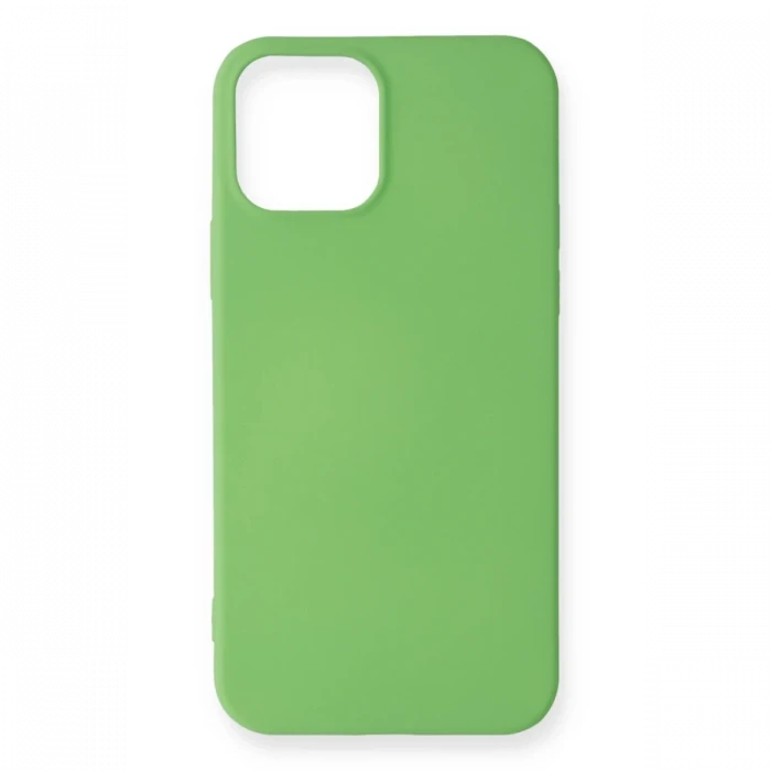 Newface Apple iPhone 12 Mini Kılıf First Silikon - Yeşil