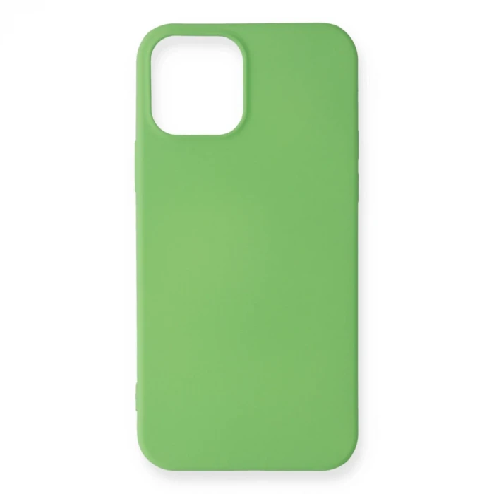 Newface Apple iPhone 12 Mini Kılıf First Silikon - Yeşil