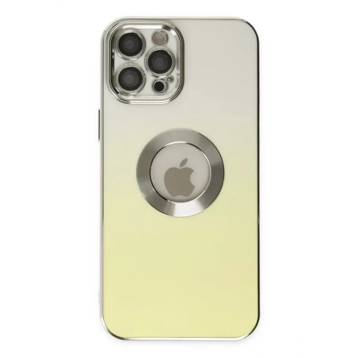 Newface Apple iPhone 12 Pro Kılıf Best Silikon - Sarı