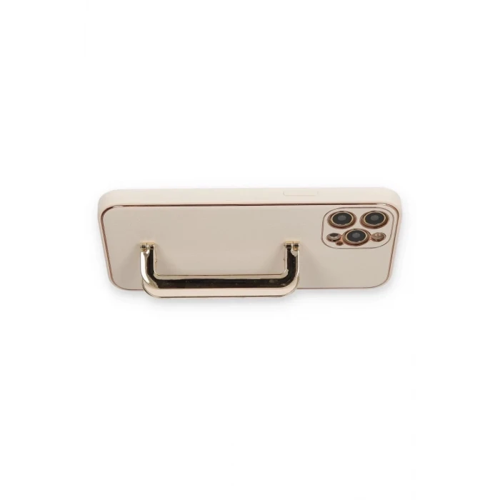 Newface Apple iPhone 12 Pro Kılıf Coco Elit Kapak - Gold