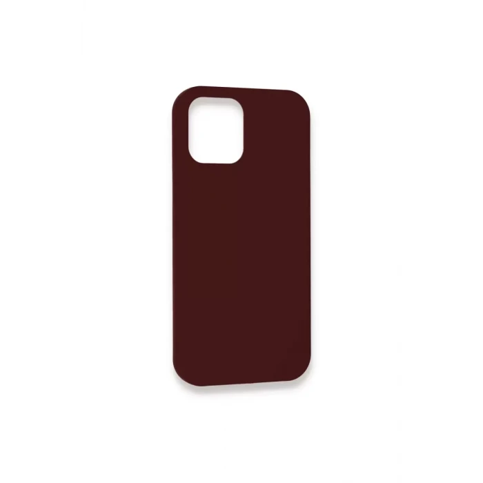 Newface Apple iPhone 12 Pro Kılıf Lansman Legant Silikon - Bordo