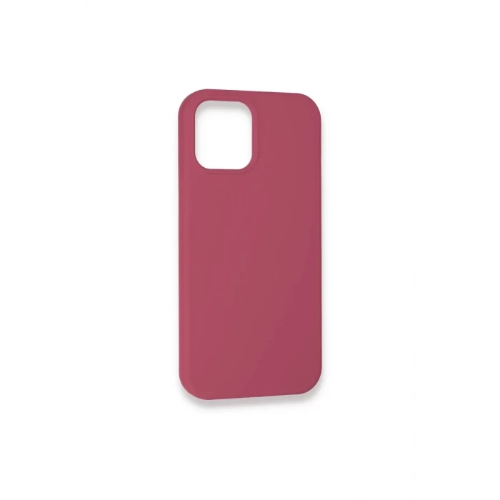 Newface Apple iPhone 12 Pro Kılıf Lansman Legant Silikon - Fuşya
