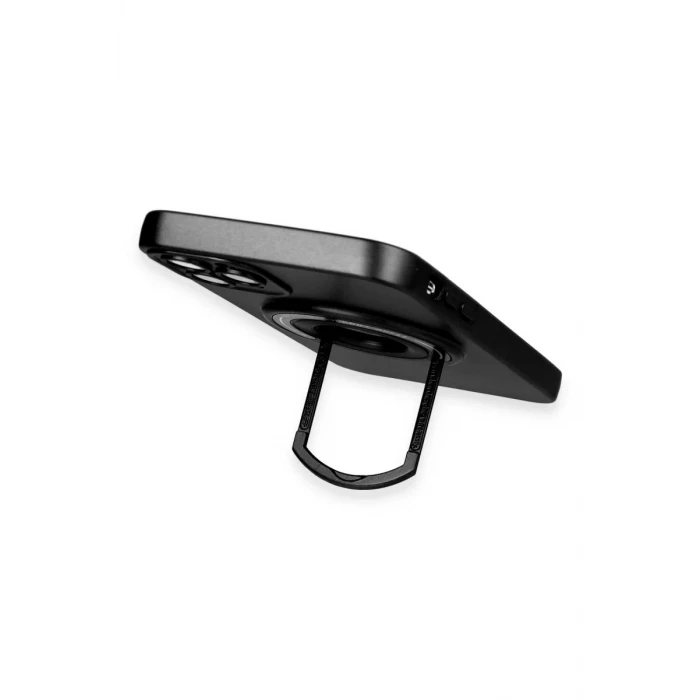 Newface Apple iPhone 12 Pro Kılıf Lukka Magneticsafe Kapak - Siyah