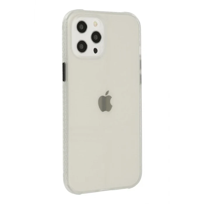 Newface Apple iPhone 12 Pro Kılıf Miami Şeffaf Silikon - Şeffaf