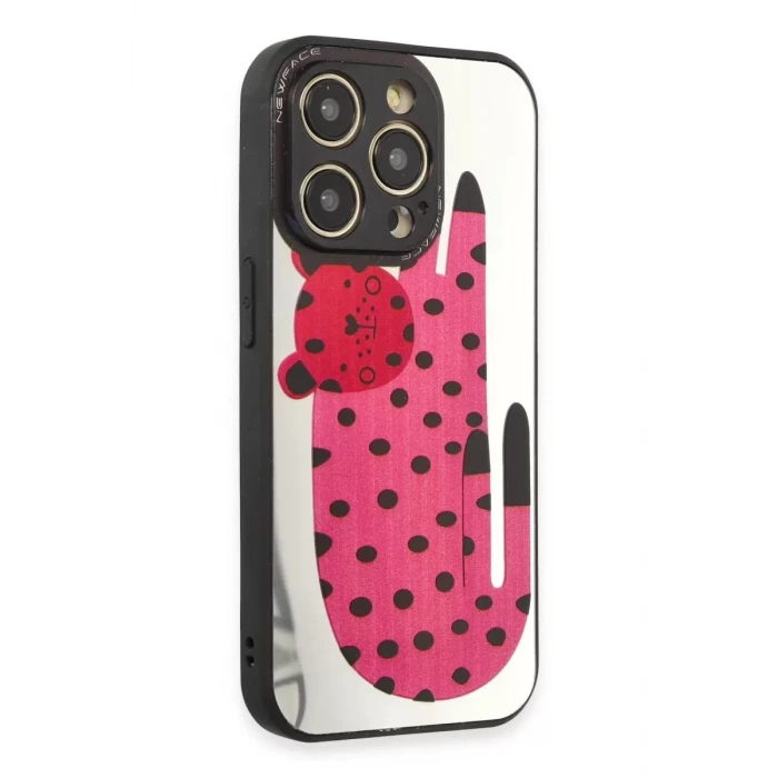 Newface Apple iPhone 12 Pro Kılıf Mirror Desenli Kapak - Mirror - 12