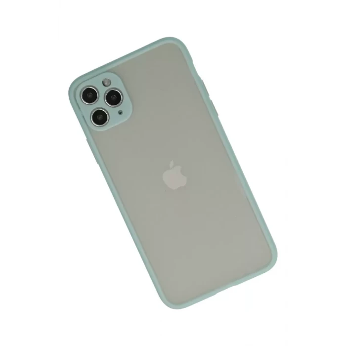 Newface Apple iPhone 12 Pro Kılıf Montreal Silikon Kapak - Turkuaz