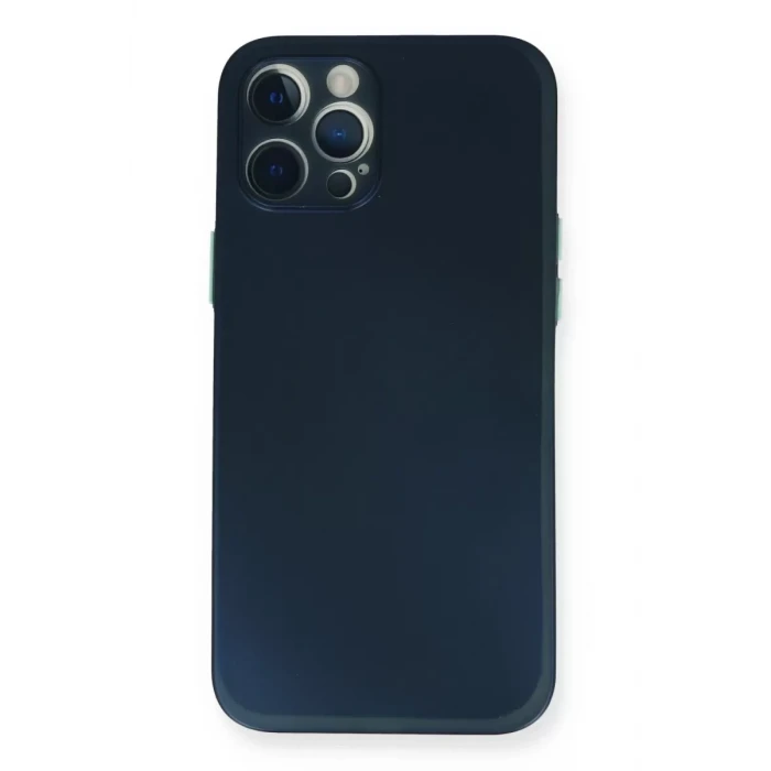 Newface Apple iPhone 12 Pro Kılıf PP Ultra İnce Kapak - Mavi