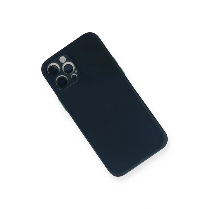 Newface Apple iPhone 12 Pro Kılıf PP Ultra İnce Kapak - Mavi