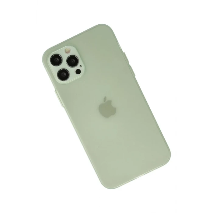 Newface Apple iPhone 12 Pro Kılıf Puma Silikon - Açık Yeşil