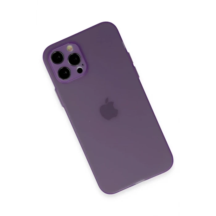 Newface Apple iPhone 12 Pro Kılıf Puma Silikon - Koyu Mor