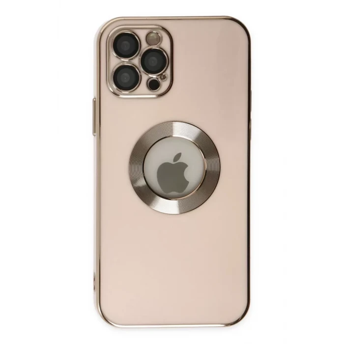 Newface Apple iPhone 12 Pro Kılıf Store Silikon - Pembe