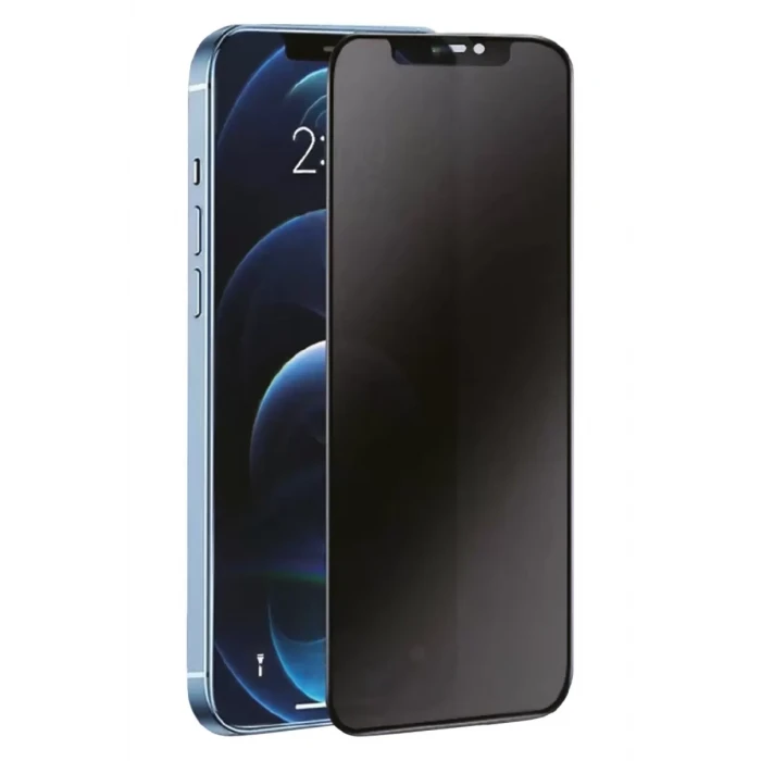 Newface Apple iPhone 12 Pro Max 3D Antistatik Hayalet Cam Ekran Koruyucu