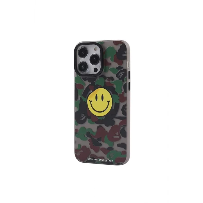 Newface Apple iPhone 12 Pro Max Kılıf Apollo Magneticsafe Desenli Kapak - Apollo Siyah - 4