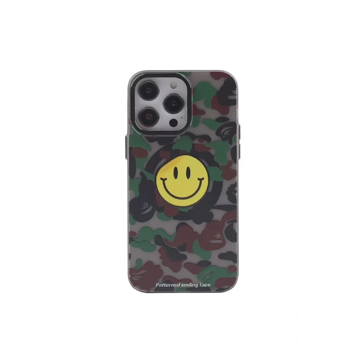 Newface Apple iPhone 12 Pro Max Kılıf Apollo Magneticsafe Desenli Kapak - Apollo Siyah - 4