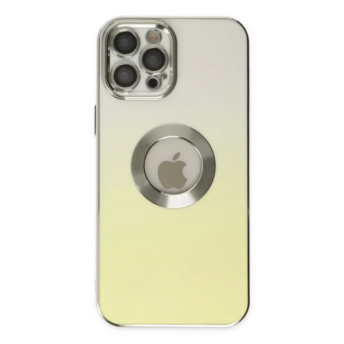 Newface Apple iPhone 12 Pro Max Kılıf Best Silikon - Sarı