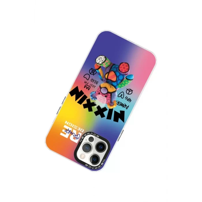 Newface Apple iPhone 12 Pro Max Kılıf Estoril Desenli Kapak - Estoril - 11