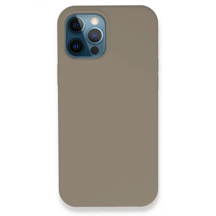 Newface Apple iPhone 12 Pro Max Kılıf Lansman Legant Silikon - Yeşil