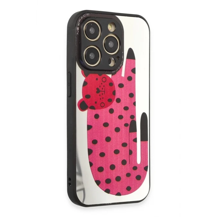 Newface Apple iPhone 12 Pro Max Kılıf Mirror Desenli Kapak - Mirror - 12