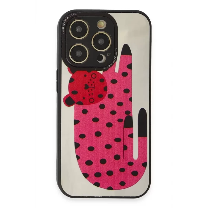 Newface Apple iPhone 12 Pro Max Kılıf Mirror Desenli Kapak - Mirror - 12