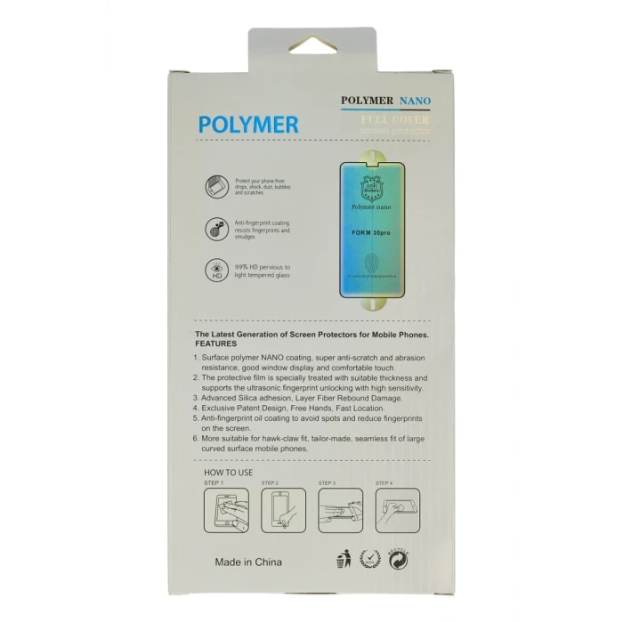 Newface Apple iPhone 12 Pro Max Polymer Nano Ekran Koruyucu